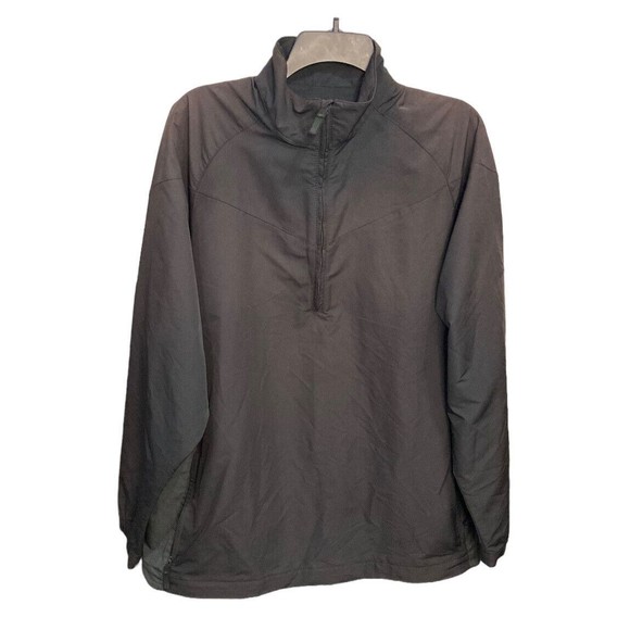 Nike Golf Pullover Windbreaker Size Large Brown/Black‎ - Picture 1 of 4